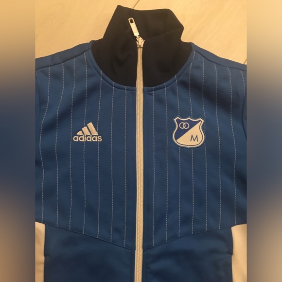 Womens Adidas Vintage Millonarios Soccer Jacket XS - Picture 2 of 4
